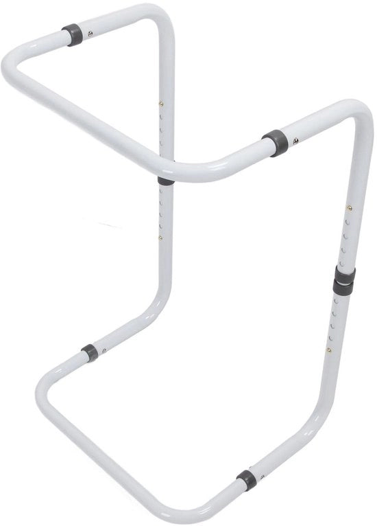 Supporto per Letto Elevabile in Alto - Illuminazione a Pressione - Lega di Alluminio - Struttura Stabile - Adatto per Dolori alle Gambe - Supporta Piumoni Pesanti - Sostegno per Piume