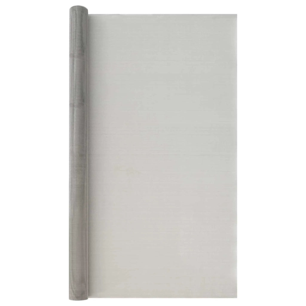 Rete per schermatura 120 x 500 cm 30 Mesh Argento 42039560