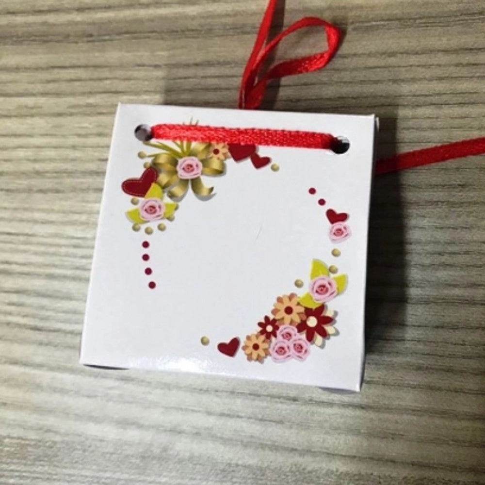 Trade Shop - 24 Bomboniera Bomboniere Scatola Carta Lucida Portaconfetti Porta Confetti Riso -