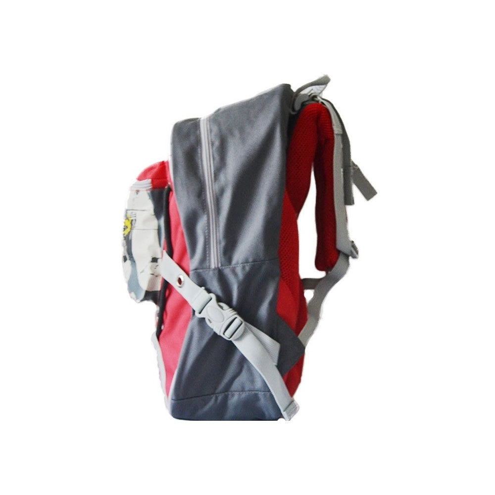 Trade Shop - Zaino Per Scuola Gita Tempo Libero Escursioni Hot Weels Tessuto Ergomonico -