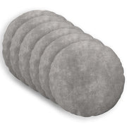 Cuscino HEERLEN 6 pz Grigio Chiaro Fleece in microfibra 928818