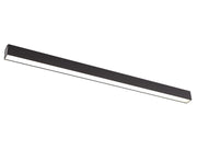 Plafoniera lineare moderna nera 113 cm dimmer LED 36W Maxlight