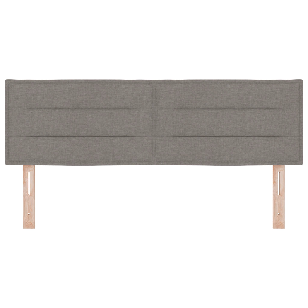 Testata LED Design Linee Tortora 72 cm Tessuto