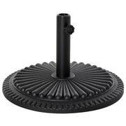 BASE PER OMBRELLONE ROTONDA DA 15 KG IN RESINA PER PALI DA 38MM E 48MM BRONZO