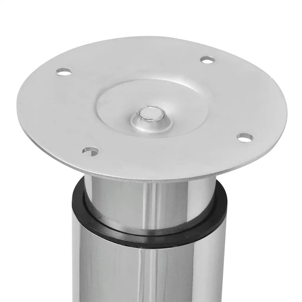 Gambe Telescopiche per Tavolo 2 pz | Piede del tavolo Cromate 710 mm-1100 mm