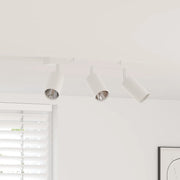 Faretto da soffitto Bianco 38 x 6 x 16 cm Metallo 4108198