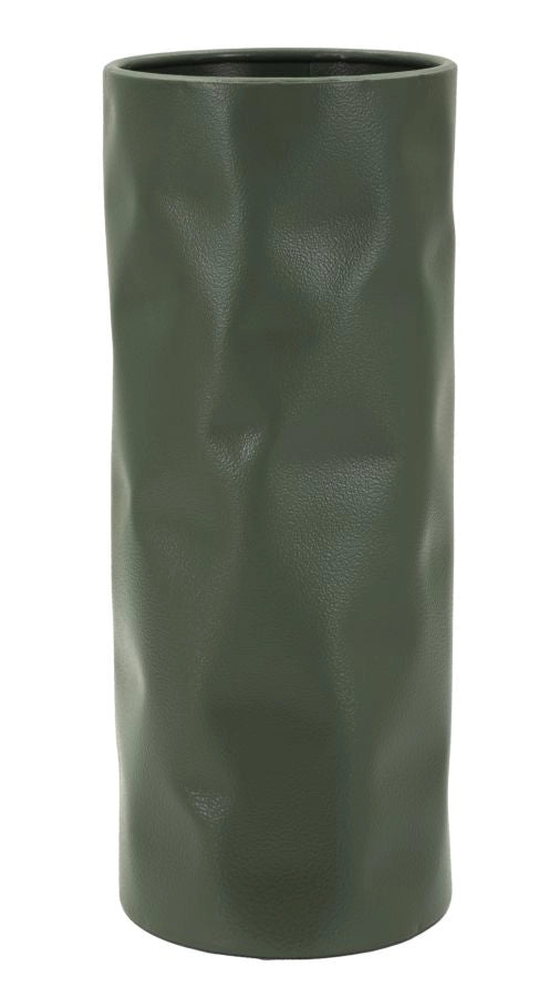 Vaso Norimberga Ø12x30 cm in Ferro Verde chiaro