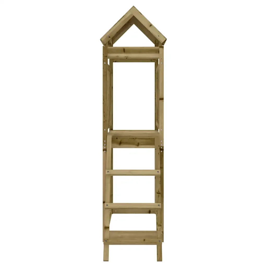Set da Gioco da Esterno 53x110x214 cm Legno di Pino Impregnato 826537