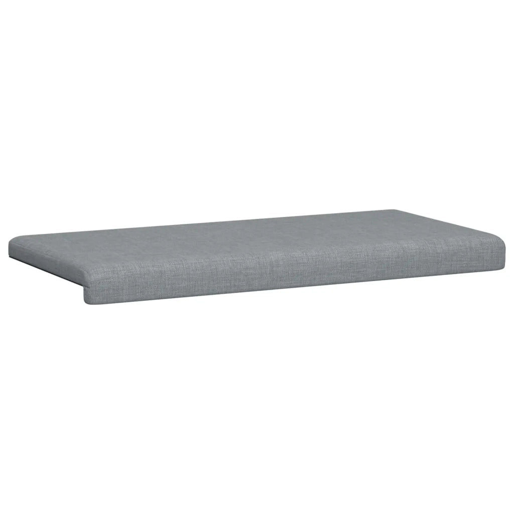 Cuscino per panchina Tessuto Grigio Chiaro Profondità 35 cm 42043239