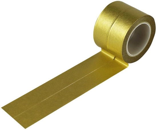 Set di Nastro Adesivo Waschi 2 Rulli - 10m x 15mm - Autoadesivo - Decorativo - Scrapbooking - Facile da rimuovere - Nastro Decorativo