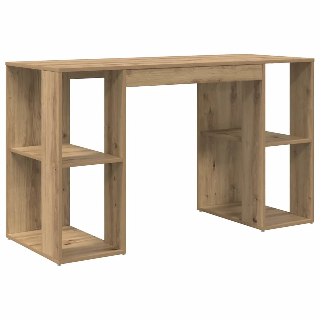 Scrivania con lo scaffale Rovere artigianale 130 x 50.5 x 75 cm 869505