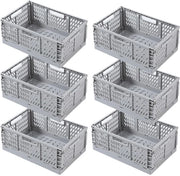 Sistema di archiviazione portatile - Contenitore da viaggio - Cassa di stoccaggio - Cassetto di stoccaggio - Cassetti di stoccaggio per bambini - Grigio 15×10×6 cm