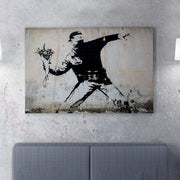Nabane, Quadro Materiale Struttura in Tessuto, 70x100h cm Multicolore