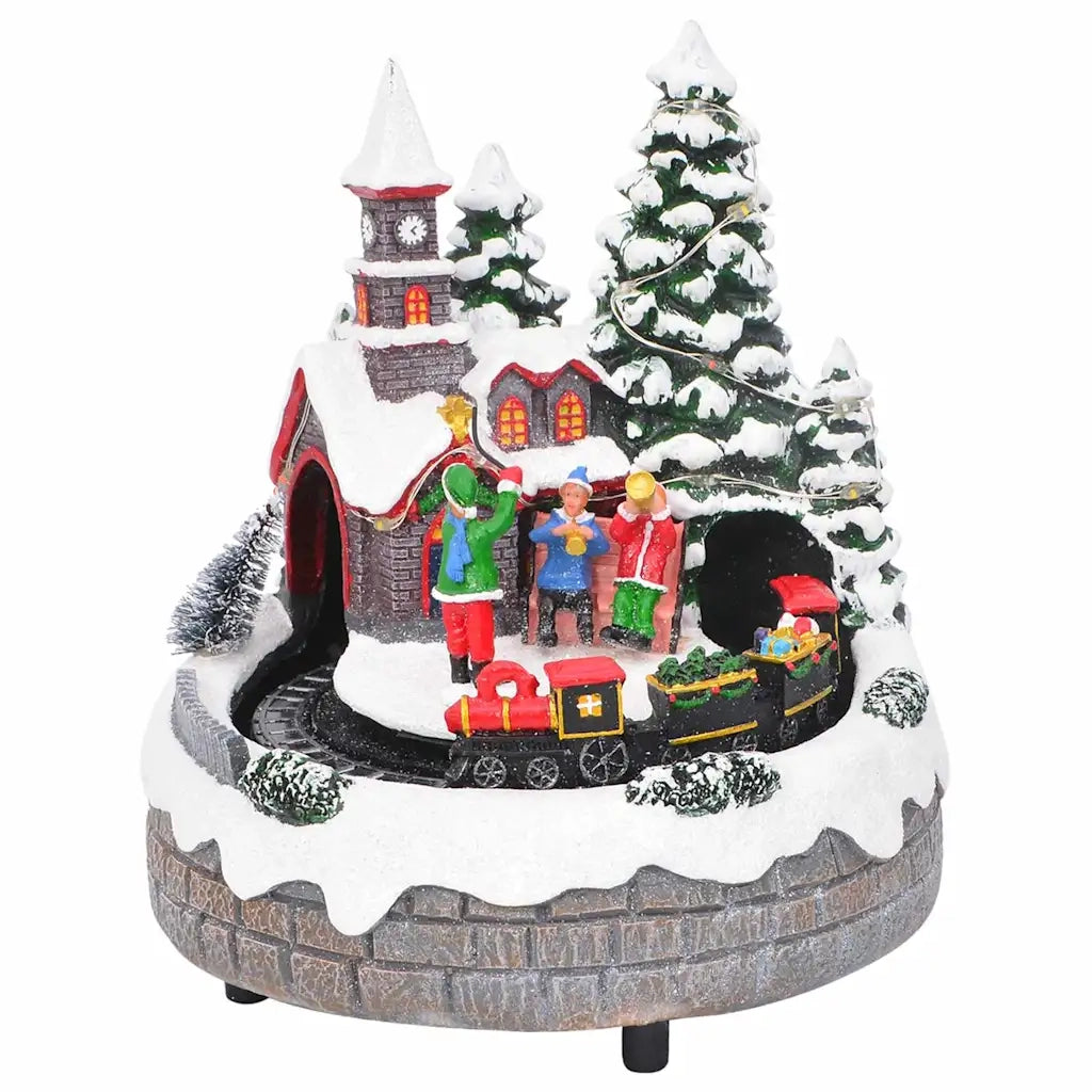 Tavolo di Natale Multicolore 16 x 16 x 19 cm Resina 4017039