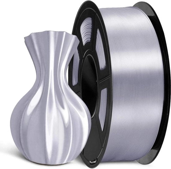 Filamento per Stampante 3D Zizasso PLA+ 1,75 mm - Finitura Liscia e Lucente - Buona Definizione - 1KG Striscia di Zizasso