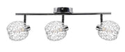 Candellux Horus 93-19158 plafoniera 3xG9 cromo cristalli