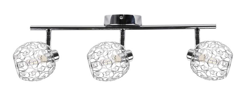 Candellux Horus 93-19158 plafoniera 3xG9 cromo cristalli