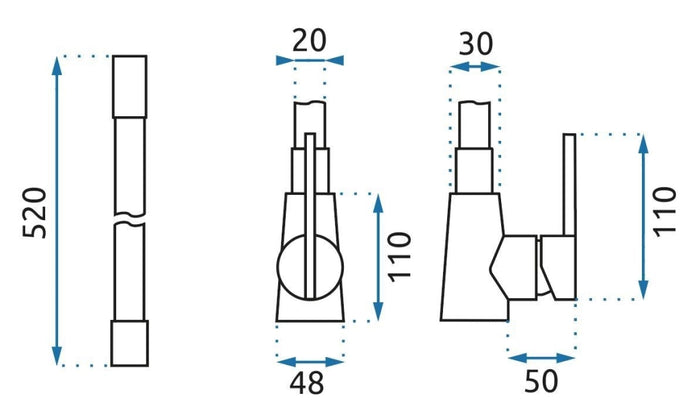 Rubinetto Da Cucina Rea Icon Black/gold