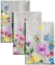 Set di 3 asciugamani multifunzionali per cucina e bagno, cotone 100%, dimensioni 50 cm x 70 cm.