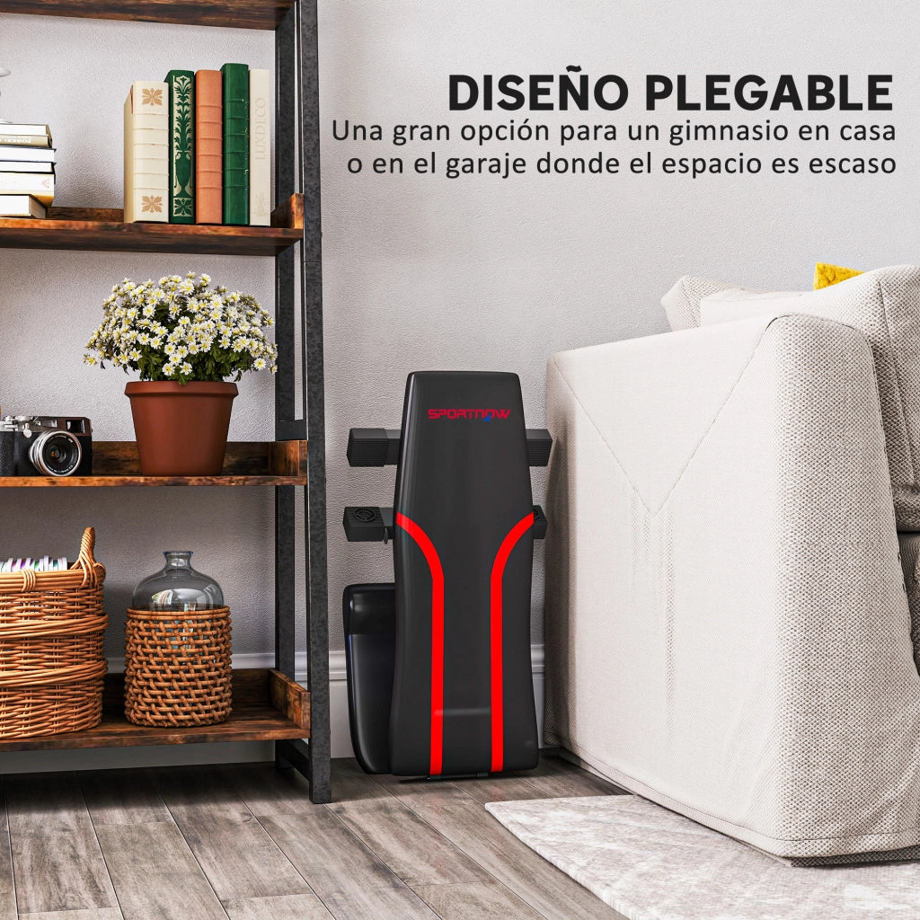 Sedia da Palestra Regolabile Pieghevole ¨C Zephmum ¨C Struttura in Acciaio con Respaldo e Seduta Regolabili