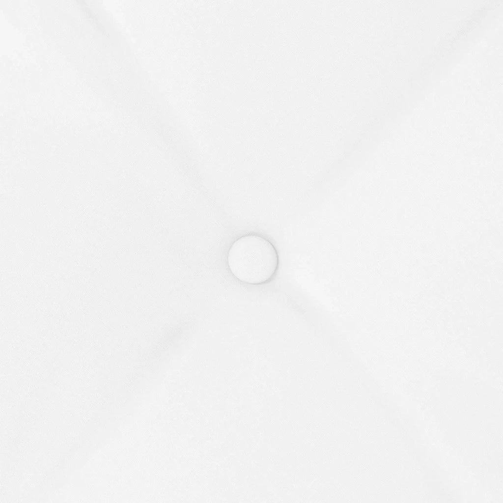 Cuscino per Schiena Bianco 120 x 19 x 50 cm Tessuto 42014798
