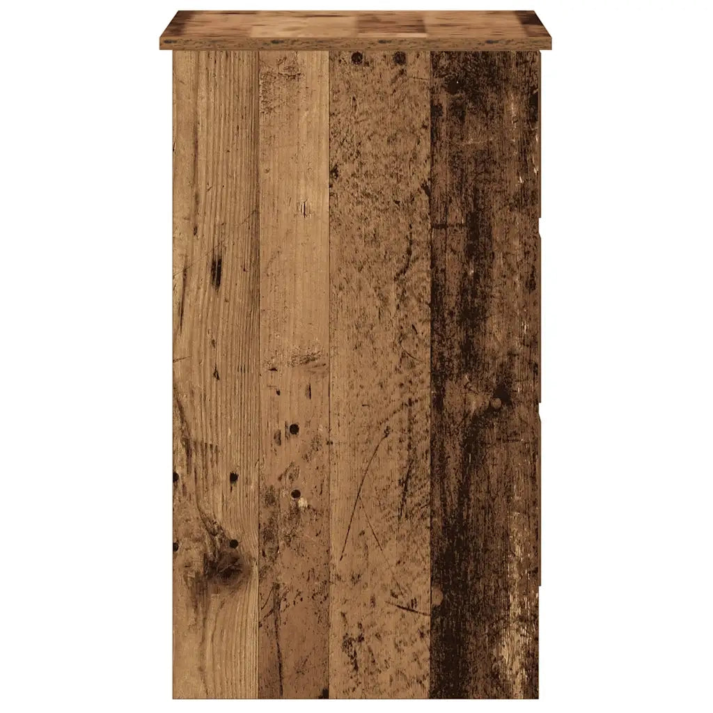 Scrivania Legno Antico 90x45x76 cm in Legno Multistrato 861142