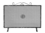 PARASCINTILLE RETTANGOLARE CON DECORO PER CAMINO  cm.70x50h.