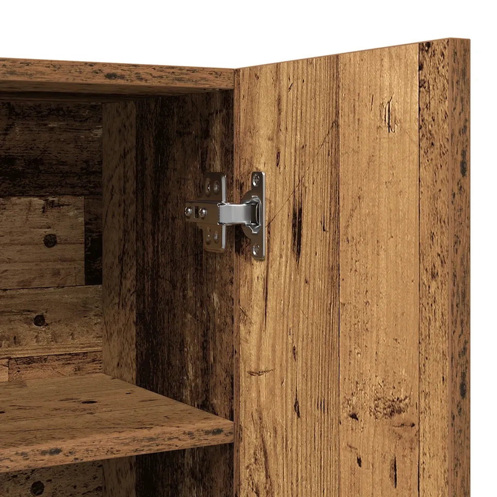 Mobile per Lavatrice Legno Antico 70,5x25,5x90 cm CFW9905985