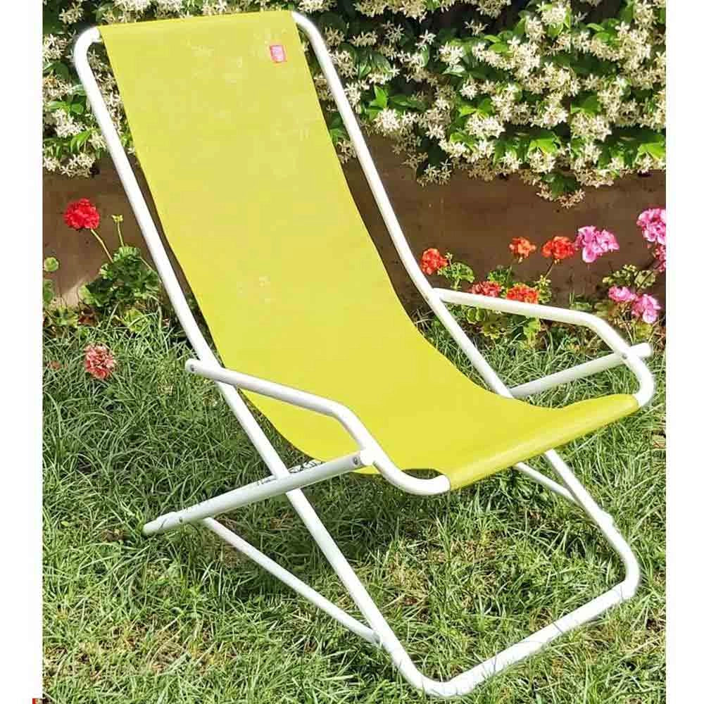 Sedia dondolina fiam acciaio verde 123TX BSVP