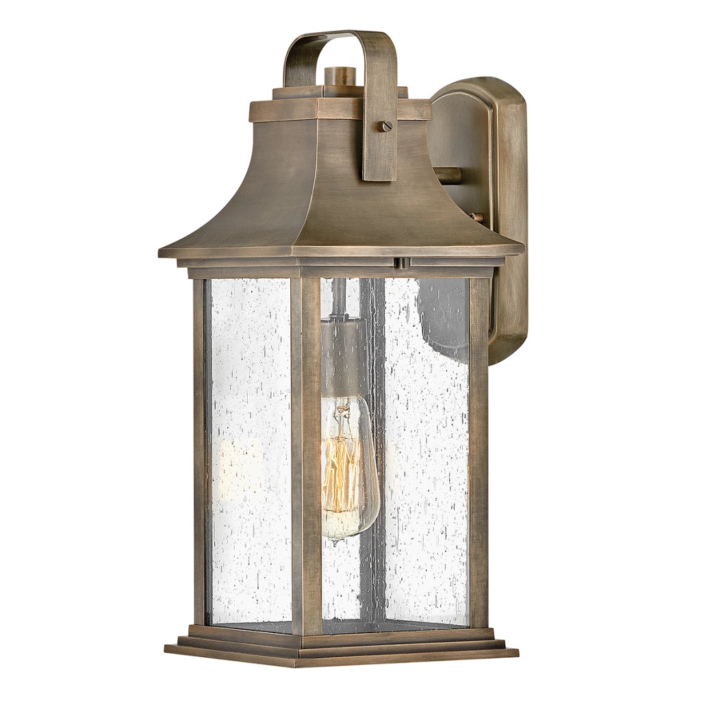 Applique esterna Grant bronzo ossidato E27 IP44 Quintiesse