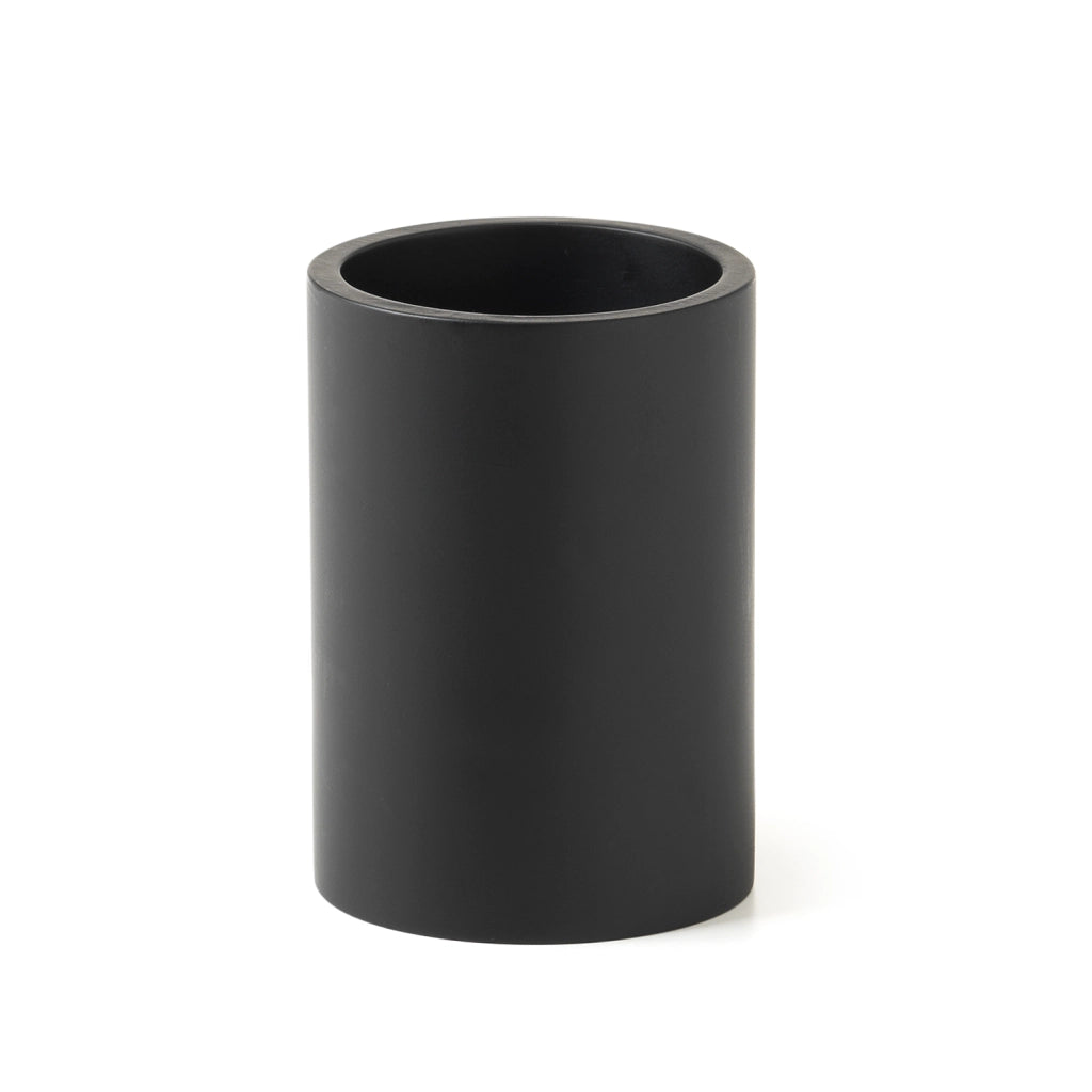 Portaspazzolini d’appoggio in resina BR98 Gedy serie BRENDA Nero