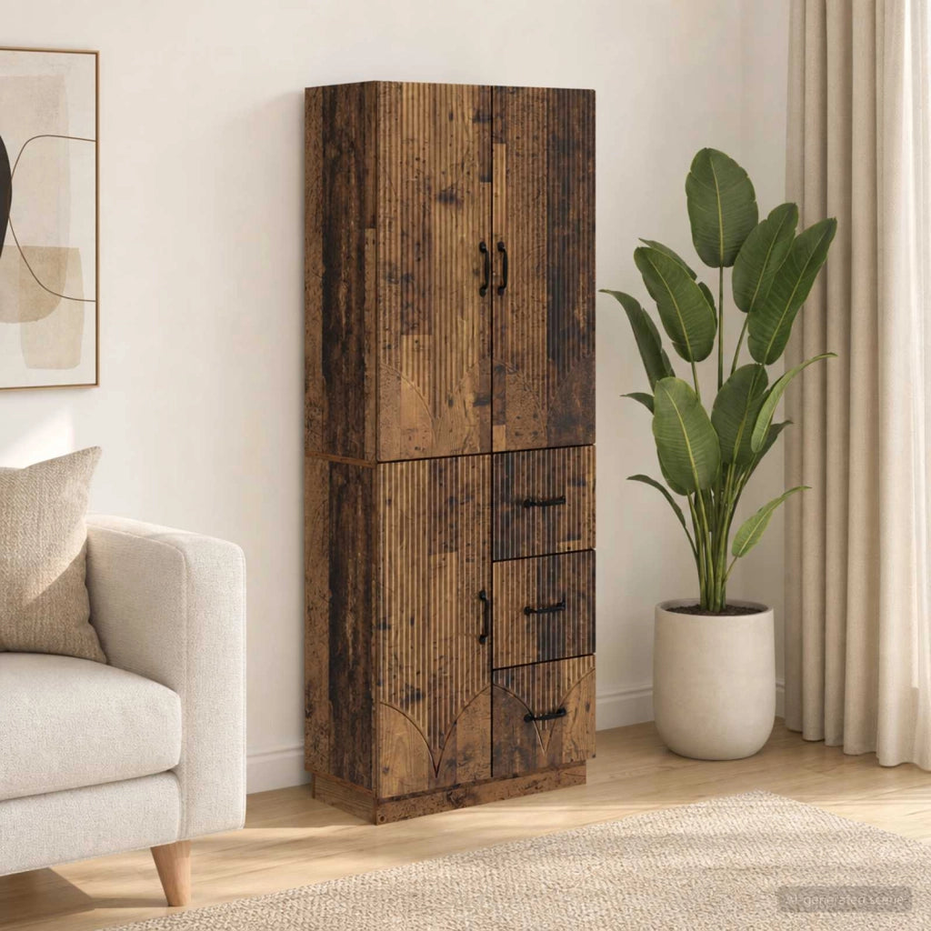 Set di armadi 2 pz Legno antico Legno ingegnerizzato 3416824