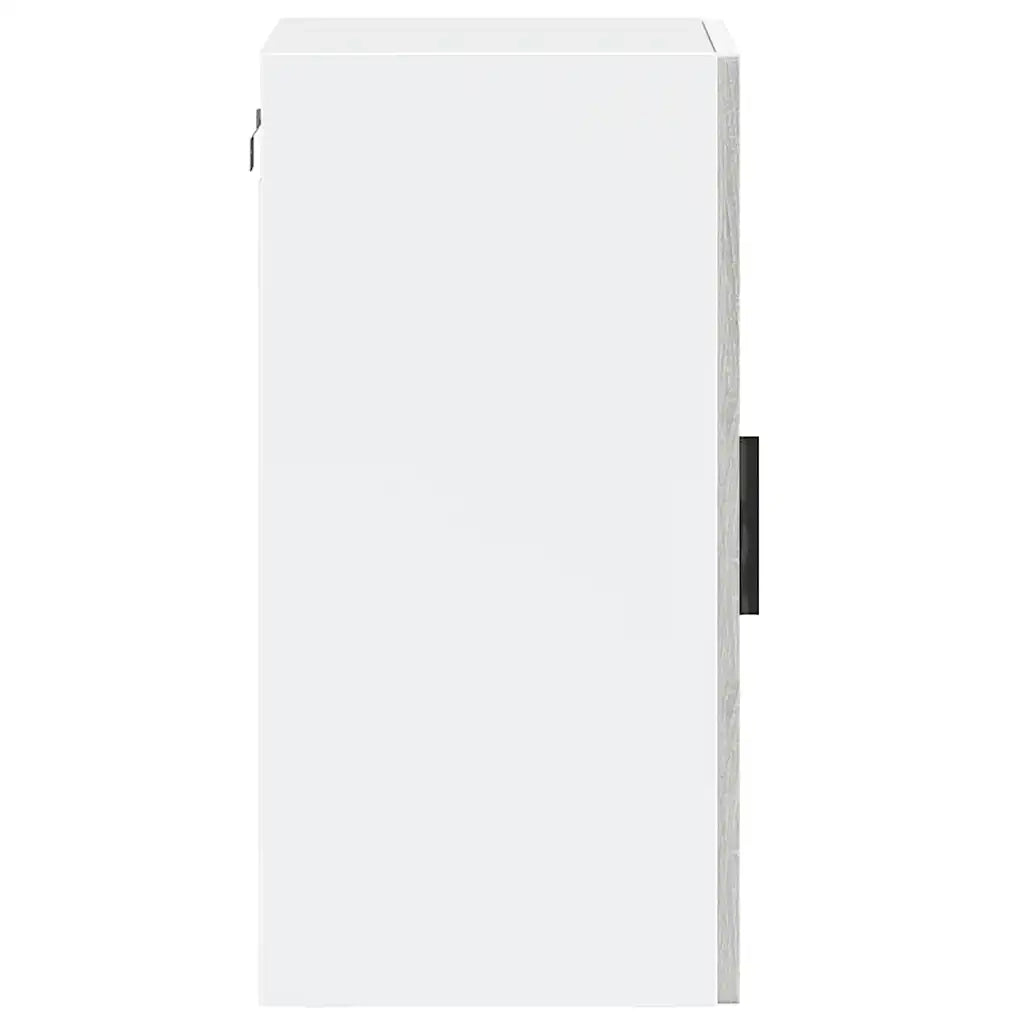 Pensile da Cucina con Porta in Vetro Porto Grigio Sonoma 854013