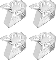 Sostegni per tavolo - Tappi antiscivolo per tavolo - 4 pezzi - Acciaio inossidabile