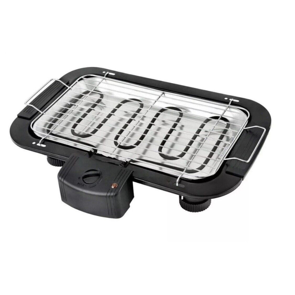 Trade Shop - Barbecue Elettrico Bbq Supporto Griglia Elettrica Bistecchiera Da Tavolo 2000w -