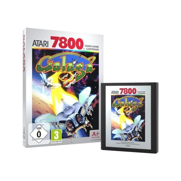 Videogioco retro games ltd 1174356 atari galaga
