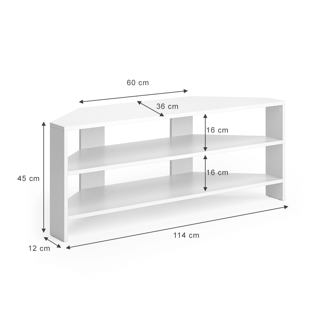 Vicco Mobile tv Bianco 114 x 45 cm