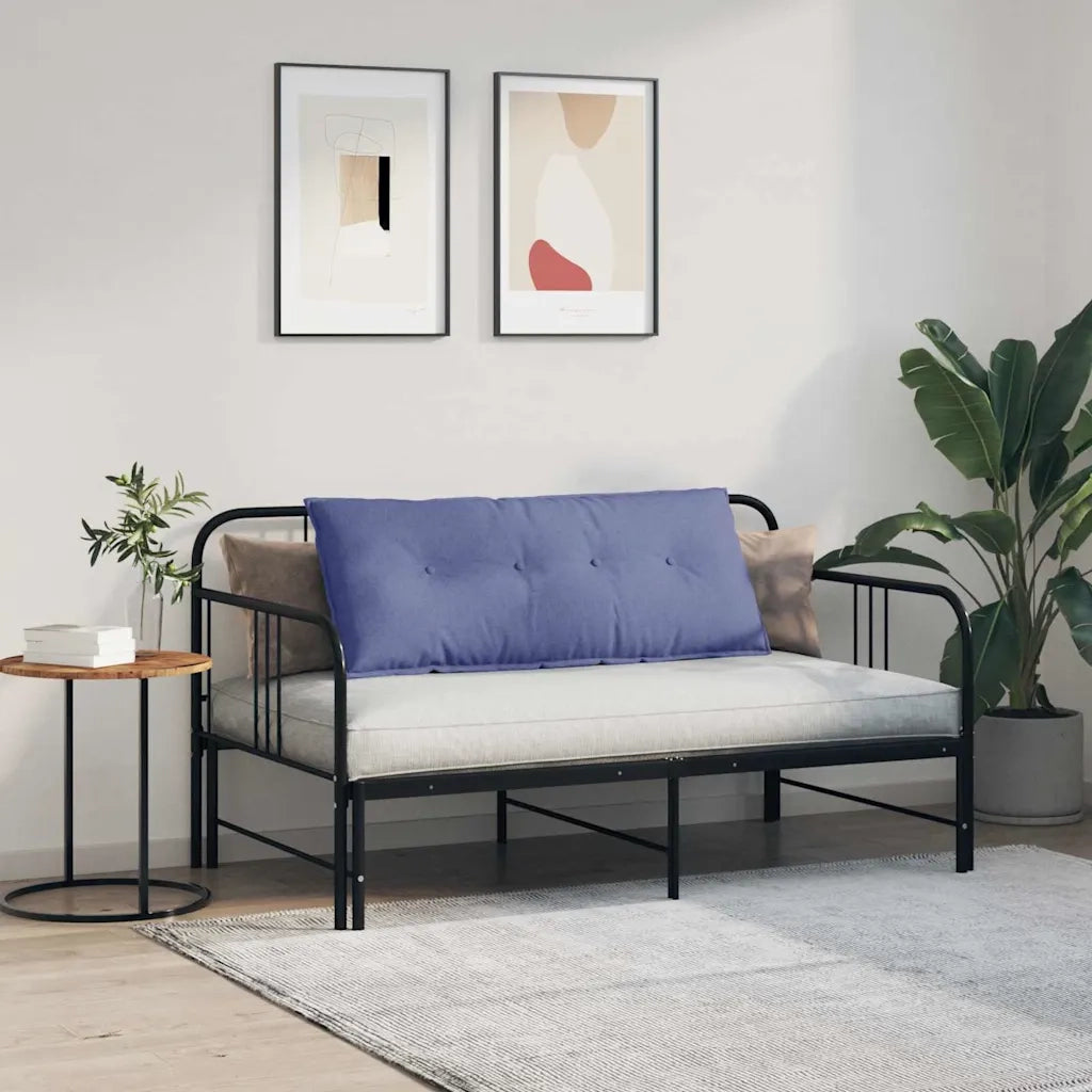 Cuscino per Schiena | Cuscino dorsale Blu jeans 120 x 19 x 50 cm Tessuto