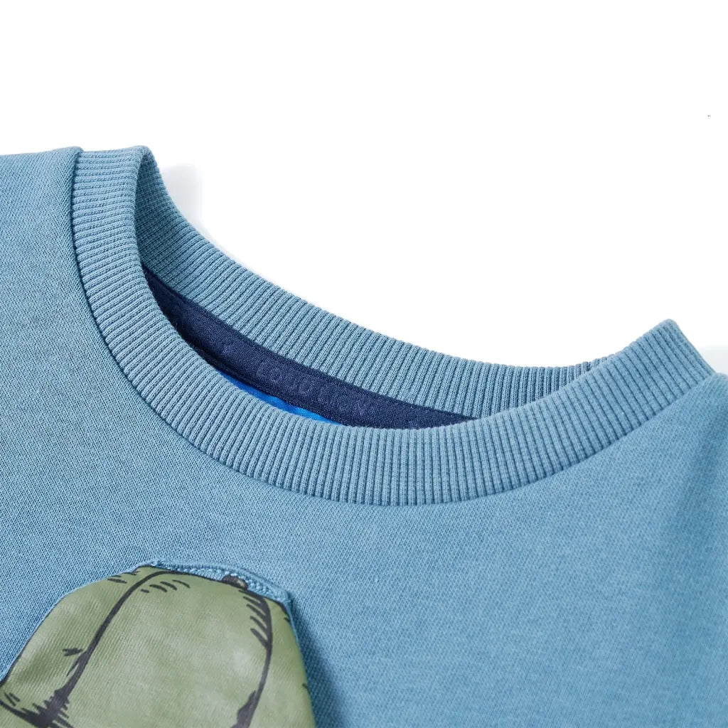 Felpa da Bambino Blu Medio 104cod mxl 132903