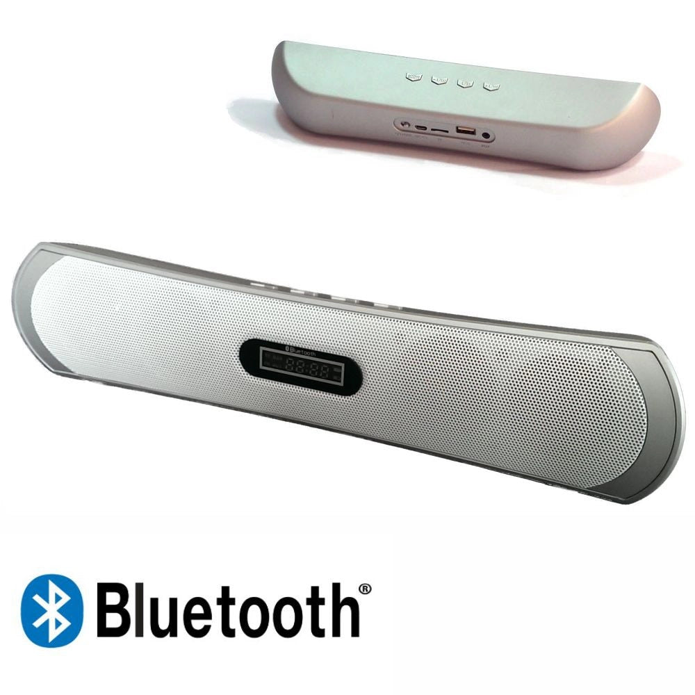 CASSA SPEAKER BLUETOOTH FM TF AUX USB VIVAVOCE CELLULARE IPOD SMARTPHONE TABLET