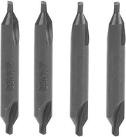 Kit di fori centrali 10 pezzi - Acciaio inossidabile - Alta durezza - Macchina da forare tavolo/segafinestra - Precisi fori - Lunga durata - Kit di fori