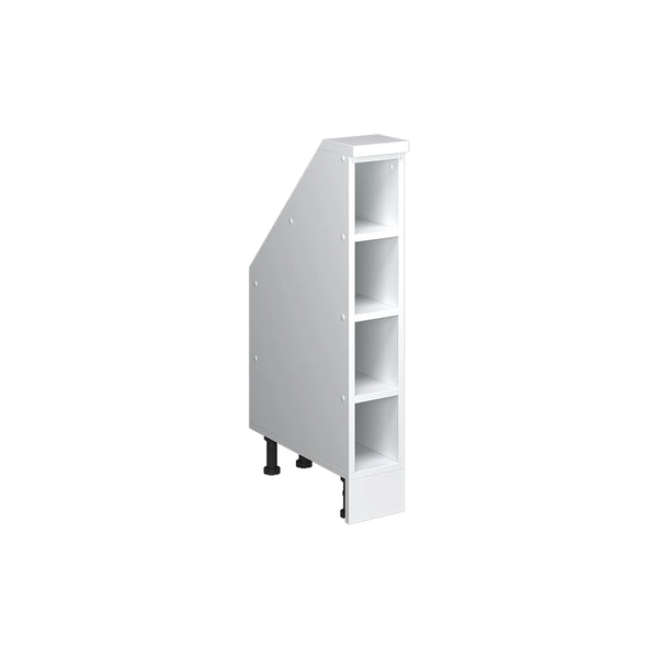 Mobile sottotetto Rion Bianco/Bianco 15 x 83.8 cm con 4 scomparti Vicco