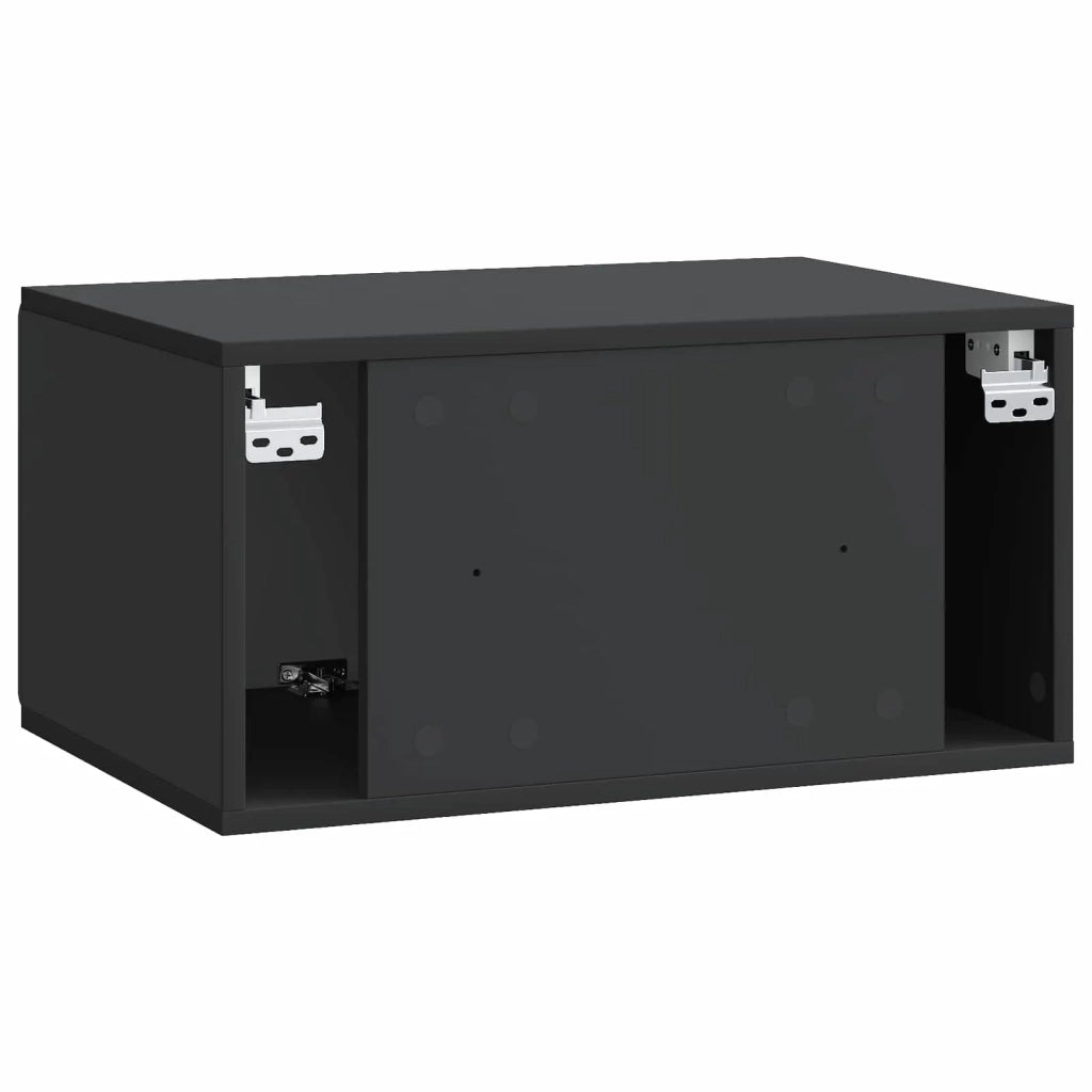Mobile Porta TV da Muro Nero 59,5 x 41 x 30 cm 898336