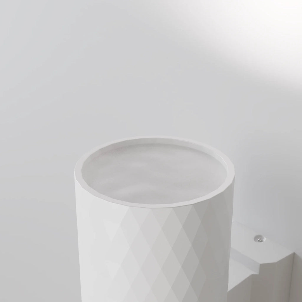 Maytoni Applique moderna Bowery 1 luce GU10 IP54 bianco alluminio