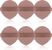 Sfere di applicazione per make-up - soffici - doppie - per uso umido e secco - spugne per fondotinta - concealer cosmetici - crema BB CC liquida - 6 pezzi marrone