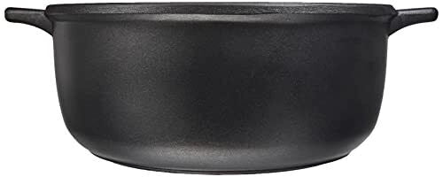 DE BUYER 8311.28 Choc Extreme Casseruola Antiaderente con Coperchio in Vetro Diametro 28 cm Capacita' 6.6-7 L Forno fino a 220°C Induzione colore Nero