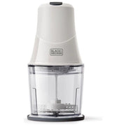 Black & Decker BXCH260E tritaverdure elettrico 0,5 L 260 W Trasparente, Bianco