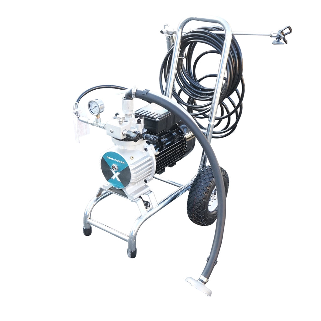 Pompa professionale airless per verniciatura con membrana, 2 kW, 220 V, portata 4 l/min, ugello 521, pressione massima 220 bar X D990