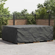 vidaXL Copertura per mobili da esterno Nero 300 x 250 x 100 cm 600D