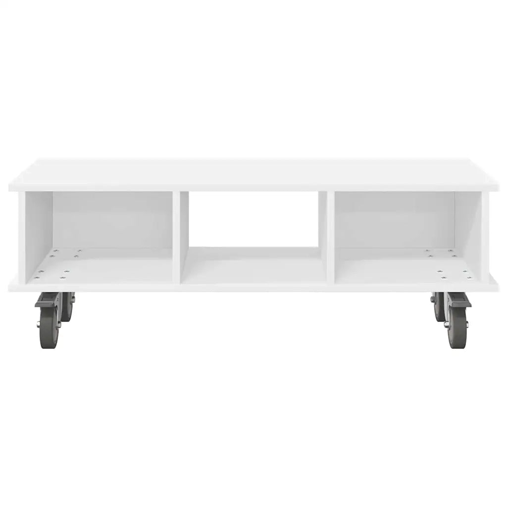 Supporto TV Bianco 100 x 35 x 35 cm Legno multistrato 891032